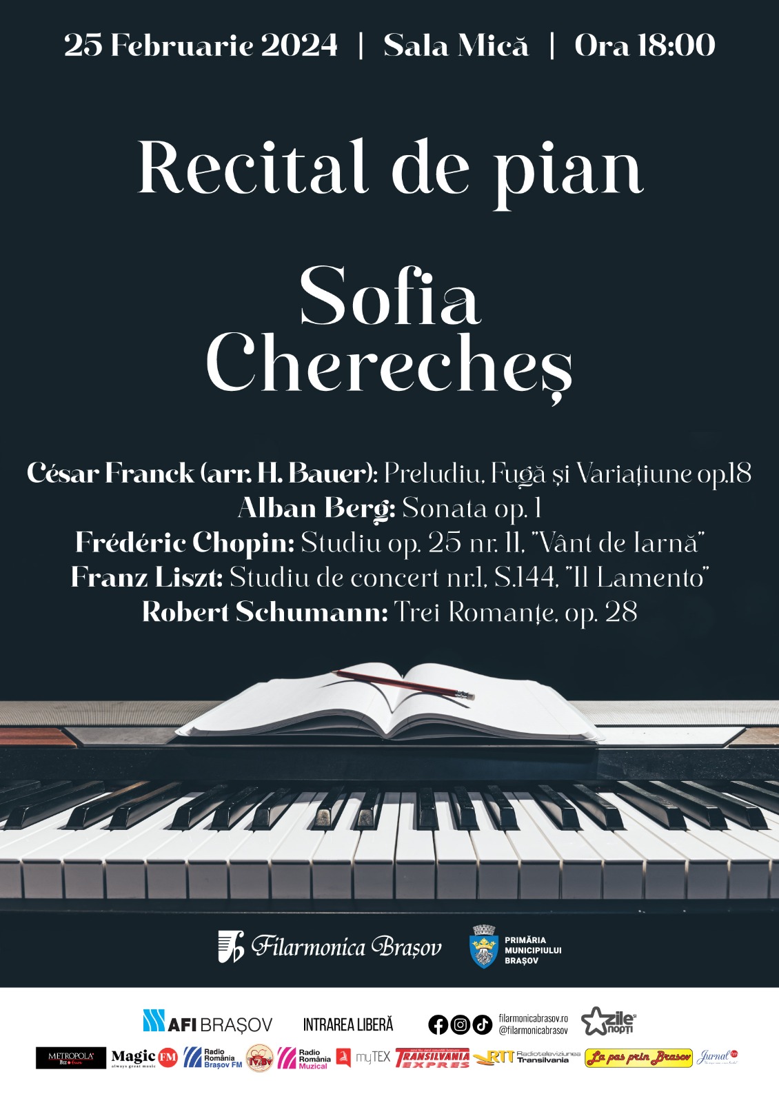 Recital Filarmonica Brasov 2024